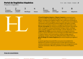 Hispaniclinguistics.com thumbnail