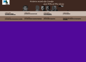 Histoiresocialedeslandes.fr thumbnail