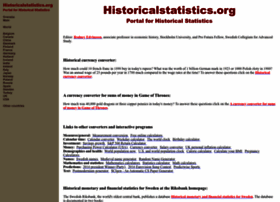 Historicalstatistics.org thumbnail