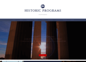 Historicprograms.org thumbnail