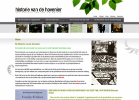 Historie-hovenier.nl thumbnail