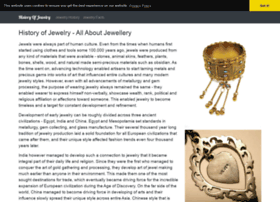 Historyofjewelry.net thumbnail