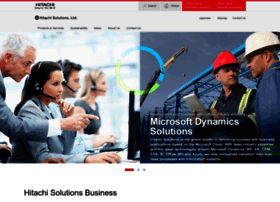 Hitachi-solutions.com thumbnail