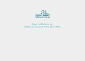 Hladamnehnutelnost.sk thumbnail