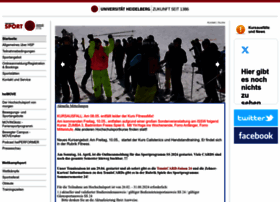 Hochschulsport.issw-hd.de thumbnail