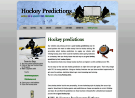 Hockey-predictions.com thumbnail