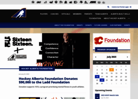 Hockeyalbertafoundation.ca thumbnail