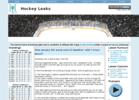 Hockeyleaks.com thumbnail