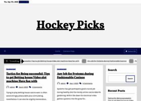 Hockeypicks.info thumbnail