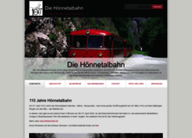 Hoennetalbahn.com thumbnail
