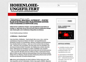 Hohenlohe-ungefiltert.de thumbnail