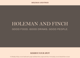 Holeman-finch.com thumbnail