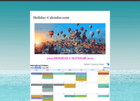 Holiday-calendar.com thumbnail