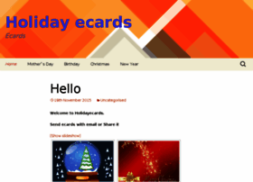 Holidayecards.net thumbnail