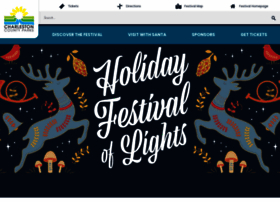 Holidayfestivaloflights.com thumbnail