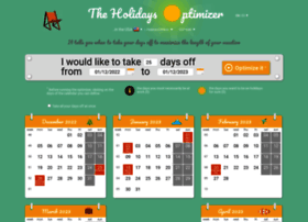 Holidays-optimizer.org thumbnail