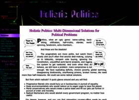 Holisticpolitics.org thumbnail