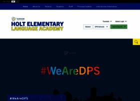holt.dpsnc.net at WI. Holt Elementary / Homepage