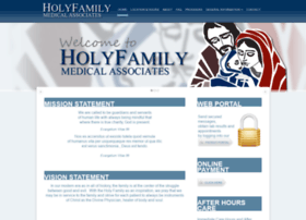 Holyfamilymedical.com thumbnail