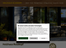 Holzhaus-rosskopf.de thumbnail