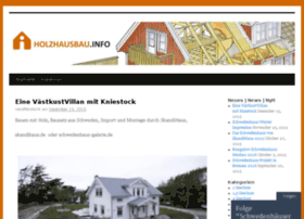 Holzhausbau.info thumbnail