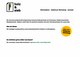 Holzundsieb.ch thumbnail