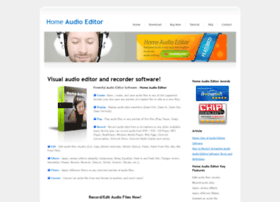 Homeaudioeditor.com thumbnail