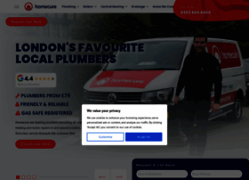 Homecureplumbers.co.uk thumbnail