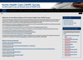 Homehealthcahps.org thumbnail