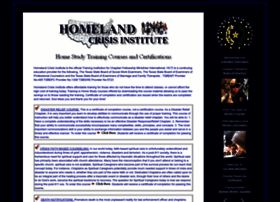 Homeland-crisis.org thumbnail