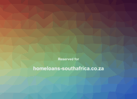 Homeloans-southafrica.co.za thumbnail