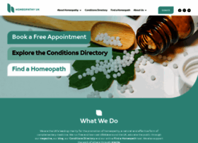 Homeopathy-uk.org thumbnail
