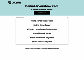 Homeservershow.com thumbnail