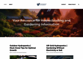 Homesteadandgardens.com thumbnail