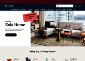 Homestore.zola.com thumbnail