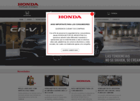 Honda.com.ar thumbnail