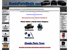 Hondapartsdeals.com thumbnail