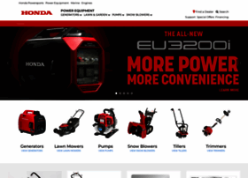 Hondapowerequipment.com thumbnail