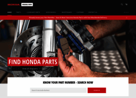 Hondaspareparts.co.uk thumbnail