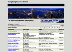 Hongkonginsurancebrokers.com thumbnail