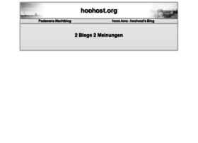 Hoohost.org thumbnail
