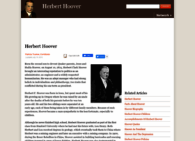 Hooverforpresident.com thumbnail