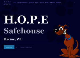Hopesafehouse.org thumbnail