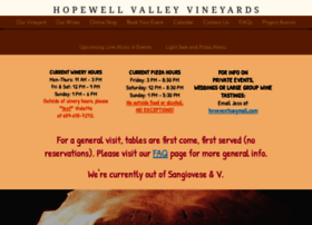 Hopewellvalleyvineyards.com thumbnail