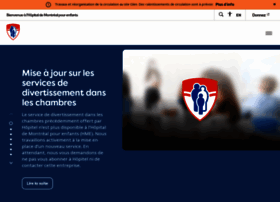 Hopitaldemontrealpourenfants.ca thumbnail