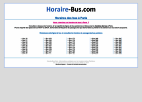 Horaire-bus.com thumbnail