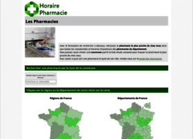Horaire-pharmacie.com thumbnail