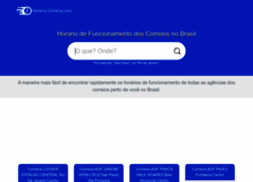 Horario-correios.com thumbnail