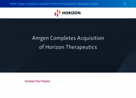 Horizontherapeutics.com thumbnail