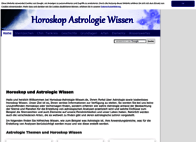 Horoskop-astrologie-wissen.de thumbnail